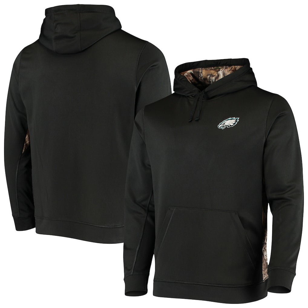 Philadelphia Eagles Dunbrooke Logo Ranger Pullover Hoodie - Black/Realtree Camo discount