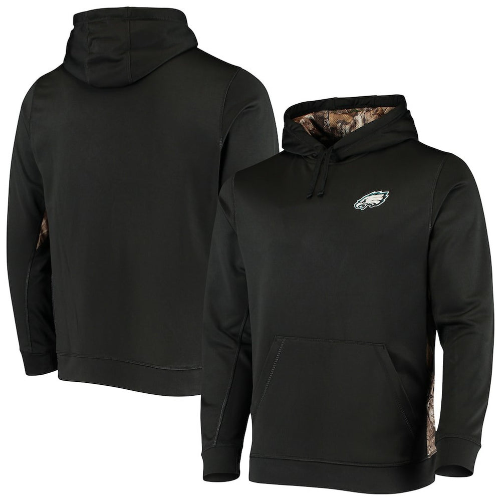 Philadelphia Eagles Dunbrooke Logo Ranger Pullover Hoodie - Black/Realtree Camo discount