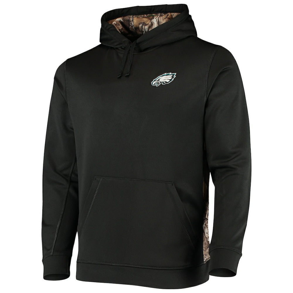 Philadelphia Eagles Dunbrooke Logo Ranger Pullover Hoodie - Black/Realtree Camo discount