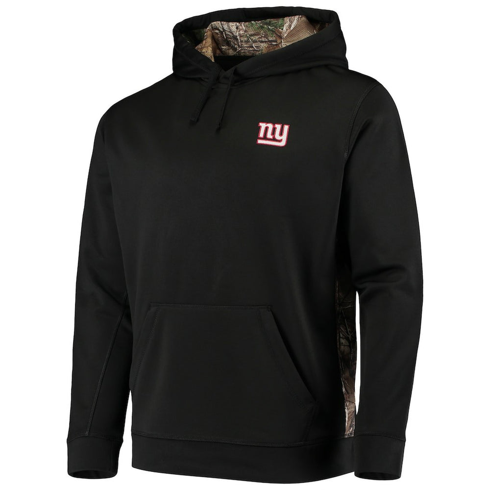 New York Giants Dunbrooke Logo Ranger Pullover Hoodie - Black/Realtree Camo for sale