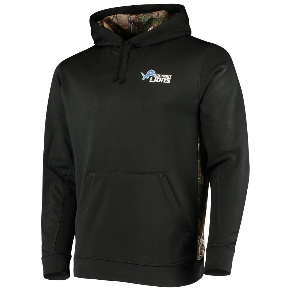 Detroit Lions Dunbrooke Logo Ranger Pullover Hoodie - Black/Realtree Camo online