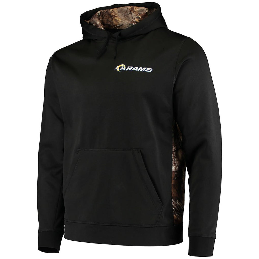 Los Angeles Rams Dunbrooke Logo Ranger Pullover Hoodie - Black/Realtree Camo discount