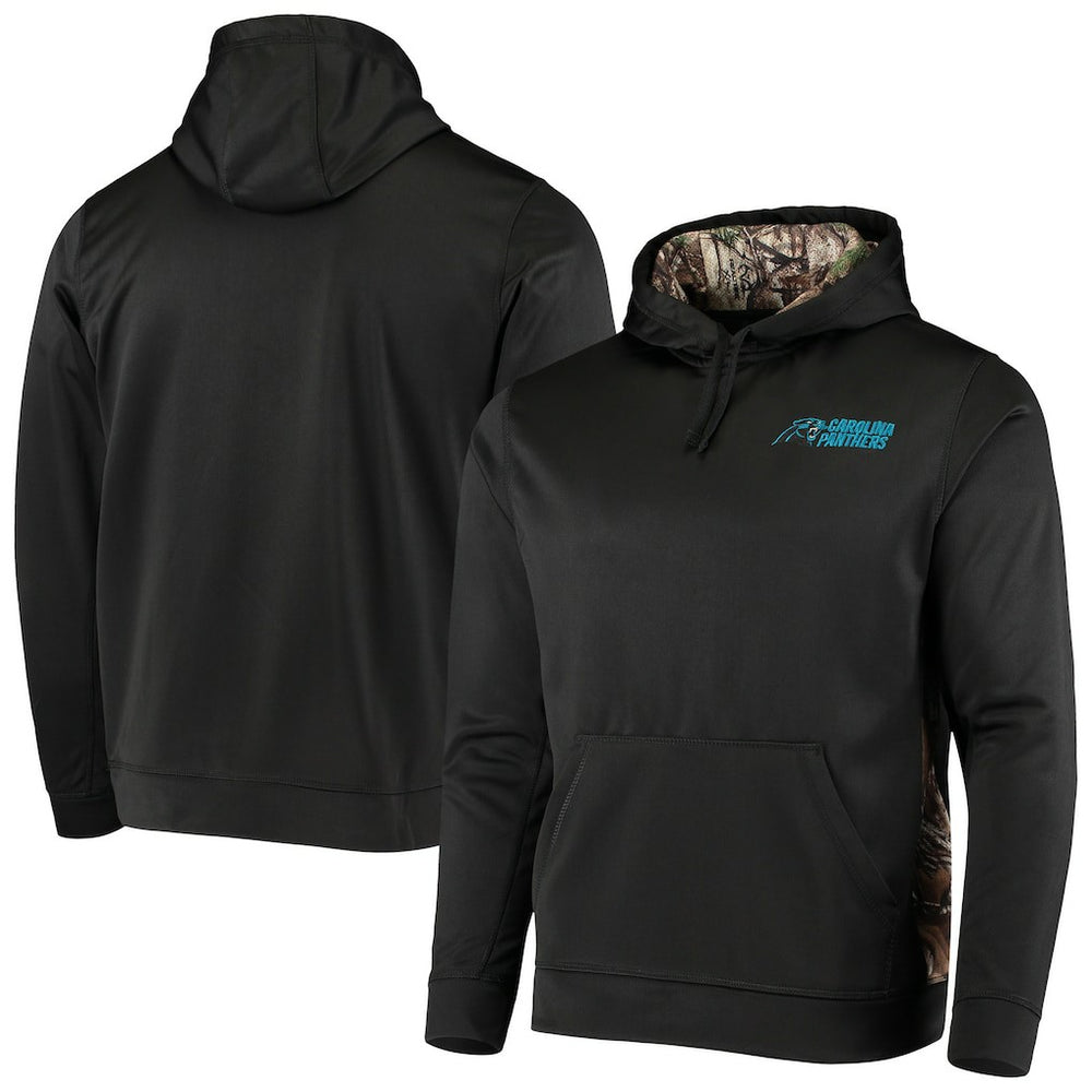Carolina Panthers Dunbrooke Logo Ranger Pullover Hoodie - Black/Realtree Camo sale