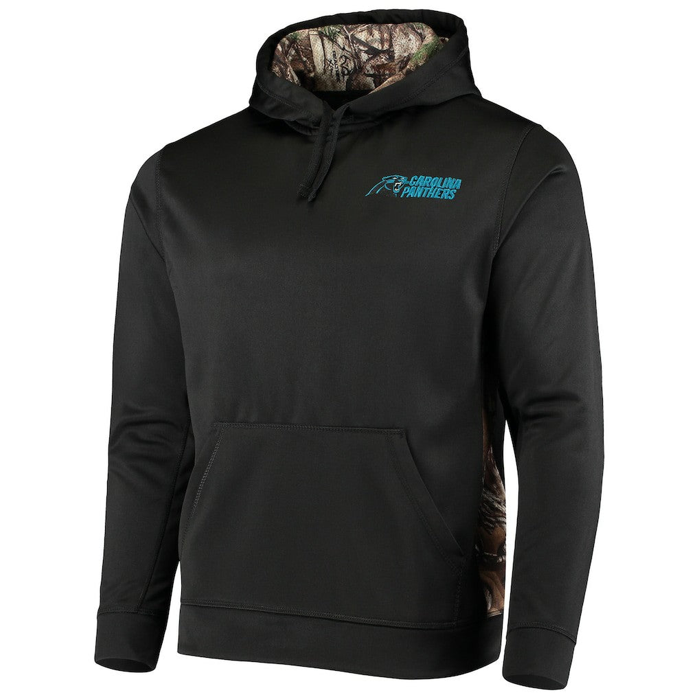 Carolina Panthers Dunbrooke Logo Ranger Pullover Hoodie - Black/Realtree Camo sale