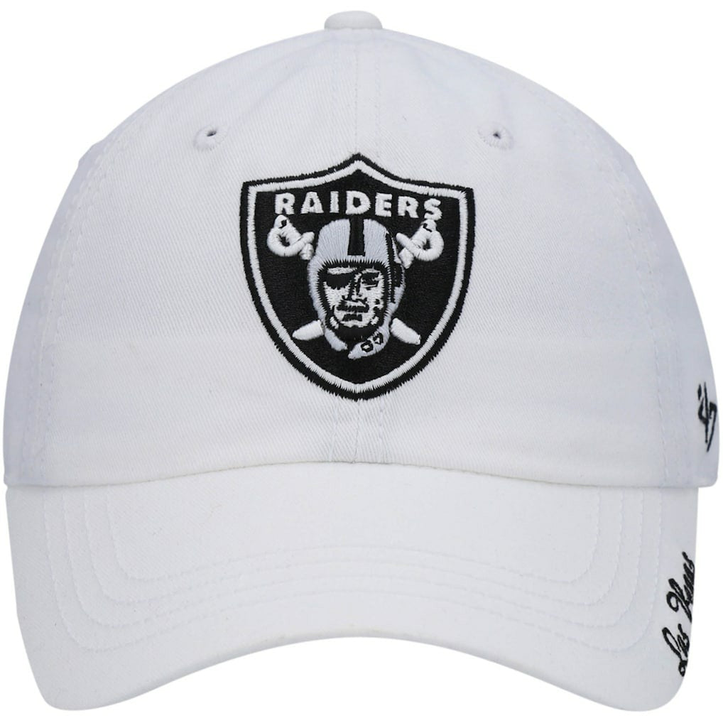 Las Vegas Raiders '47 Women's Miata Clean Up Primary Adjustable Hat - White on sale
