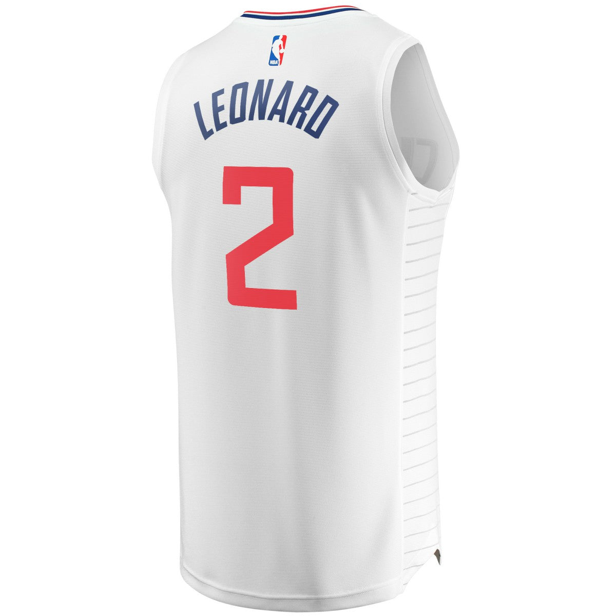 Kawhi Leonard LA Clippers Youth 2020/21 Fast Break Player Jersey - White - Association Edition | Fanatics shop