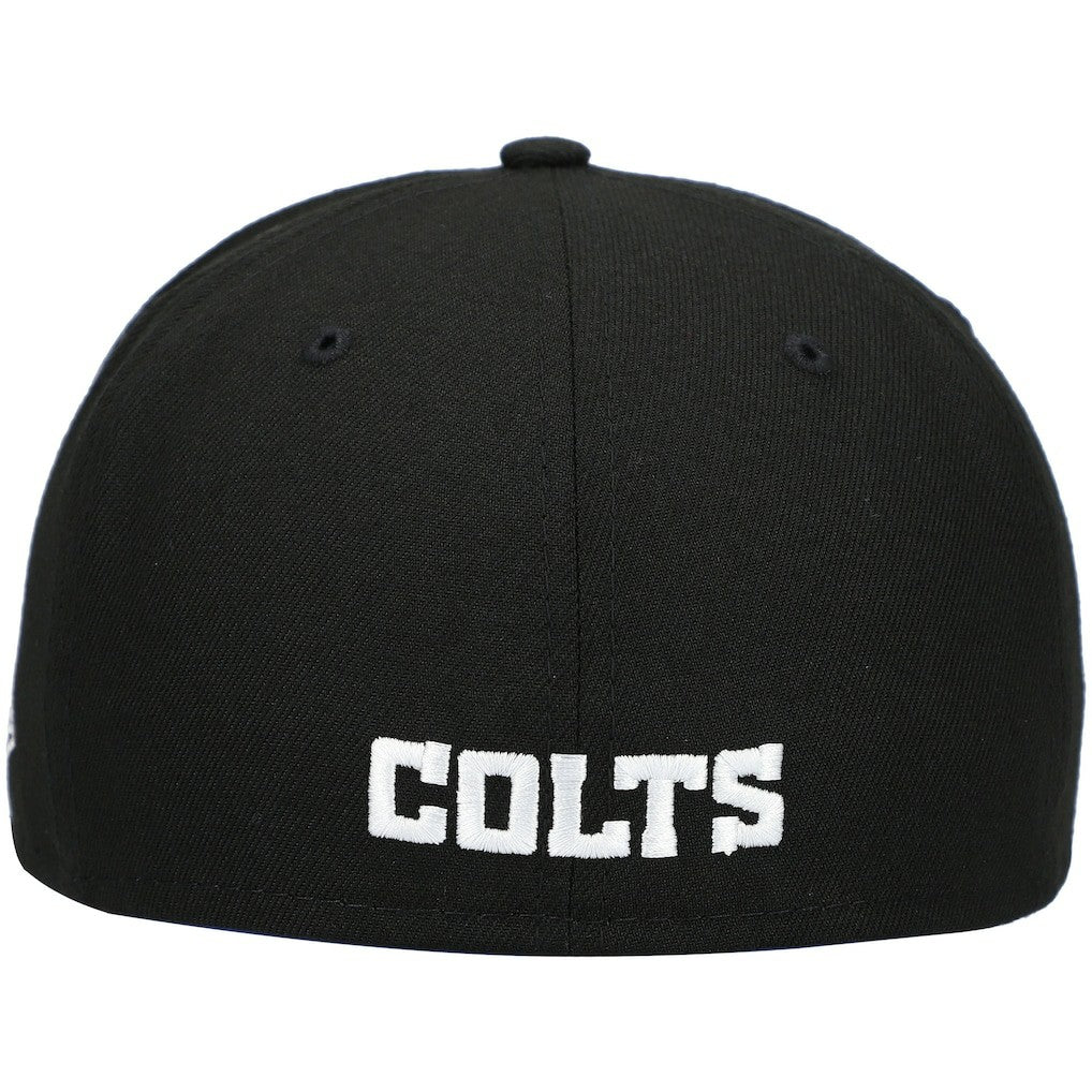Indianapolis Colts New Era Omaha 59FIFTY Fitted Hat - Black cheap