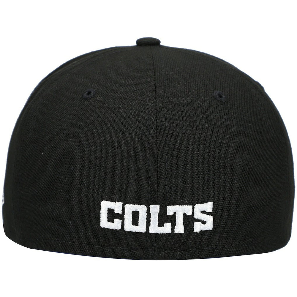 Indianapolis Colts New Era Omaha 59FIFTY Fitted Hat - Black cheap