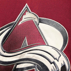 Nathan MacKinnon Colorado Avalanche '47 Player Name & Number Lacer Pullover Hoodie Burgundy