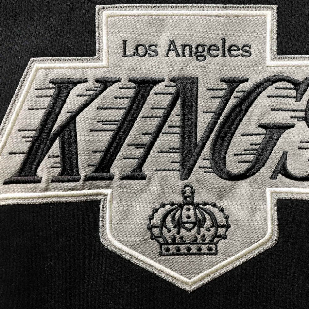 Luc Robitaille Los Angeles Kings '47 Retired Player Name & Number Lacer Pullover Hoodie Black
