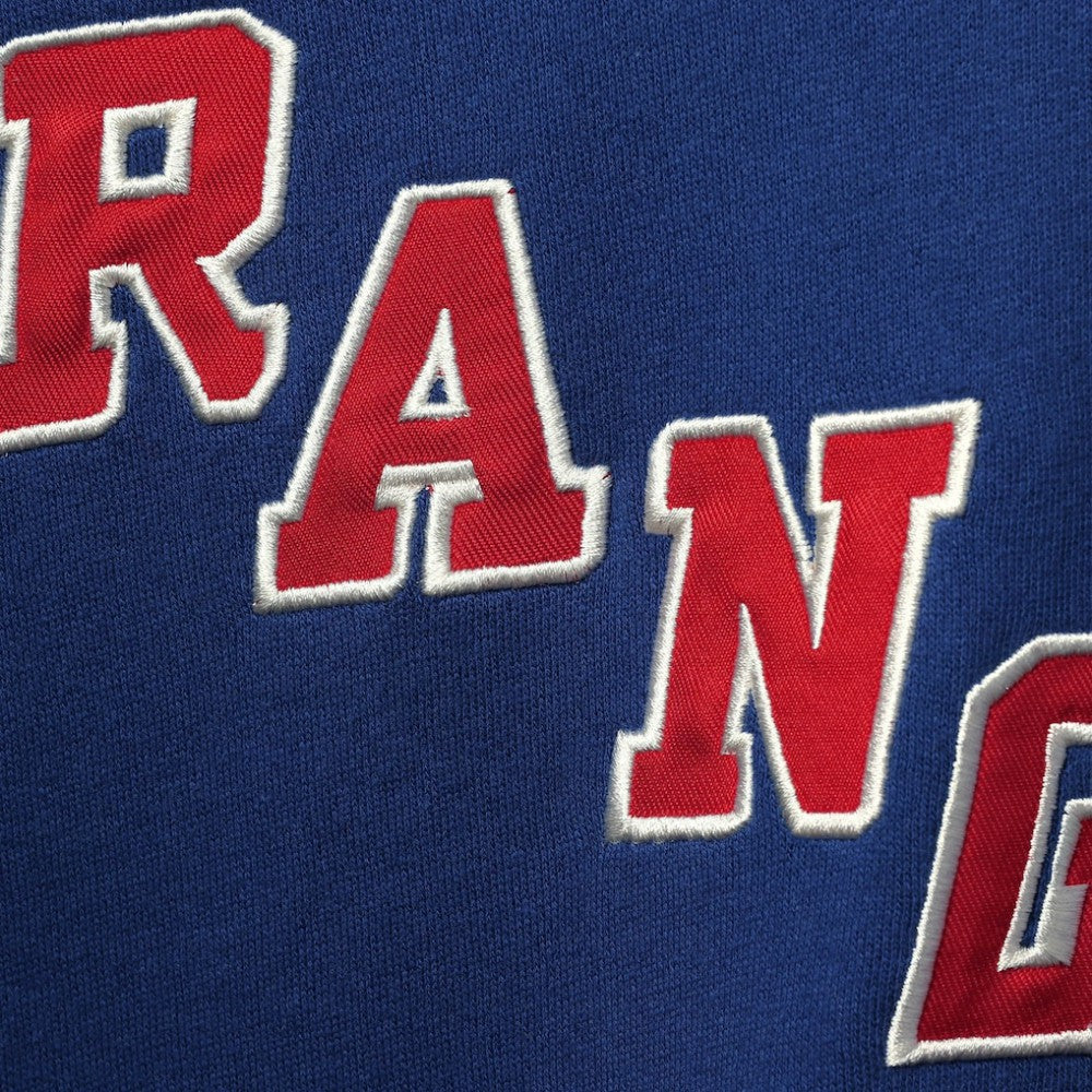 Wayne Gretzky New York Rangers '47 Retired Player Name & Number Lacer Pullover Hoodie Blue