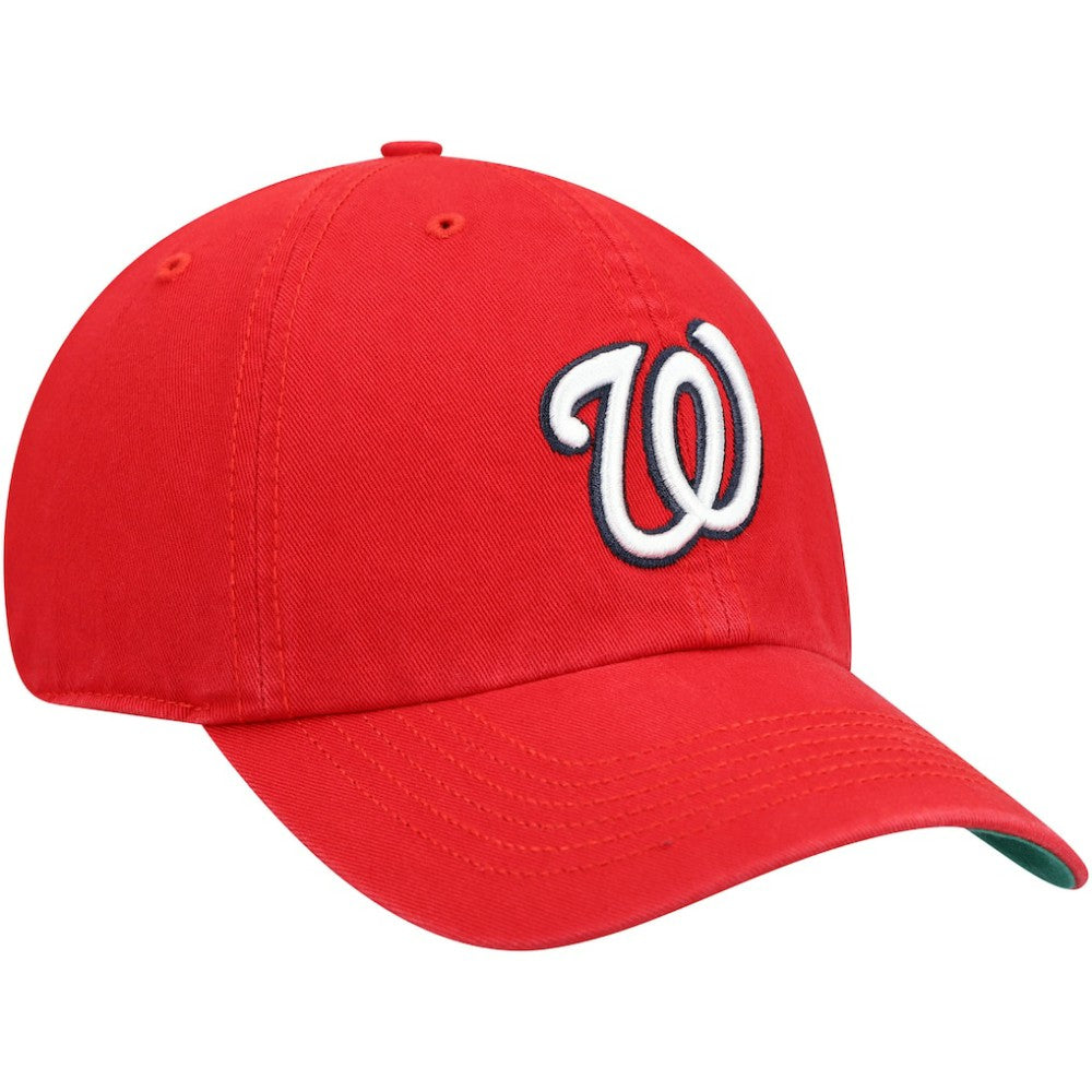 Washington Nationals Team Franchise Fitted Hat - Red | 47 brand