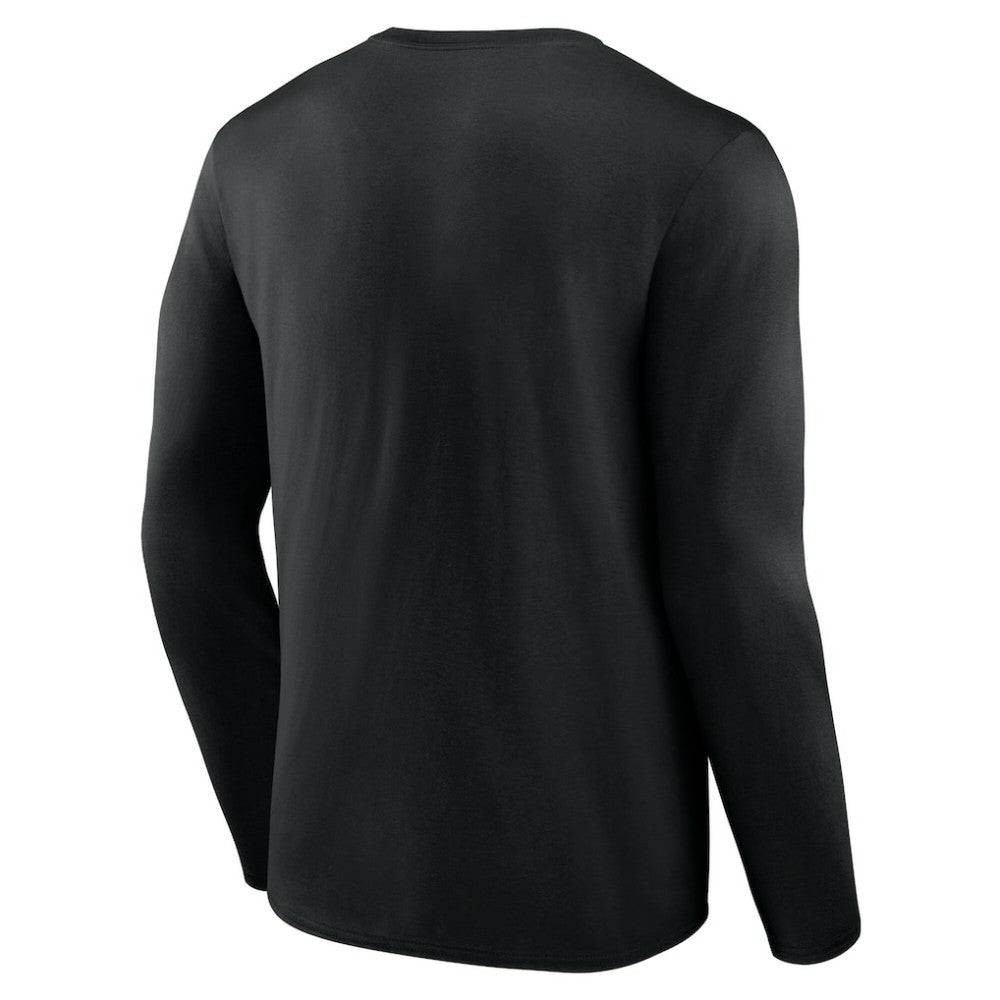 Men's Black Chicago White Sox Team Heart & Soul Long Sleeve T-Shirt