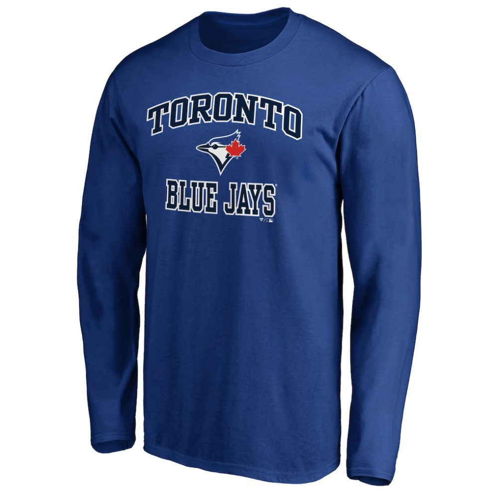 Men's Royal Toronto Blue Jays Team Heart & Soul Long Sleeve T-Shirt
