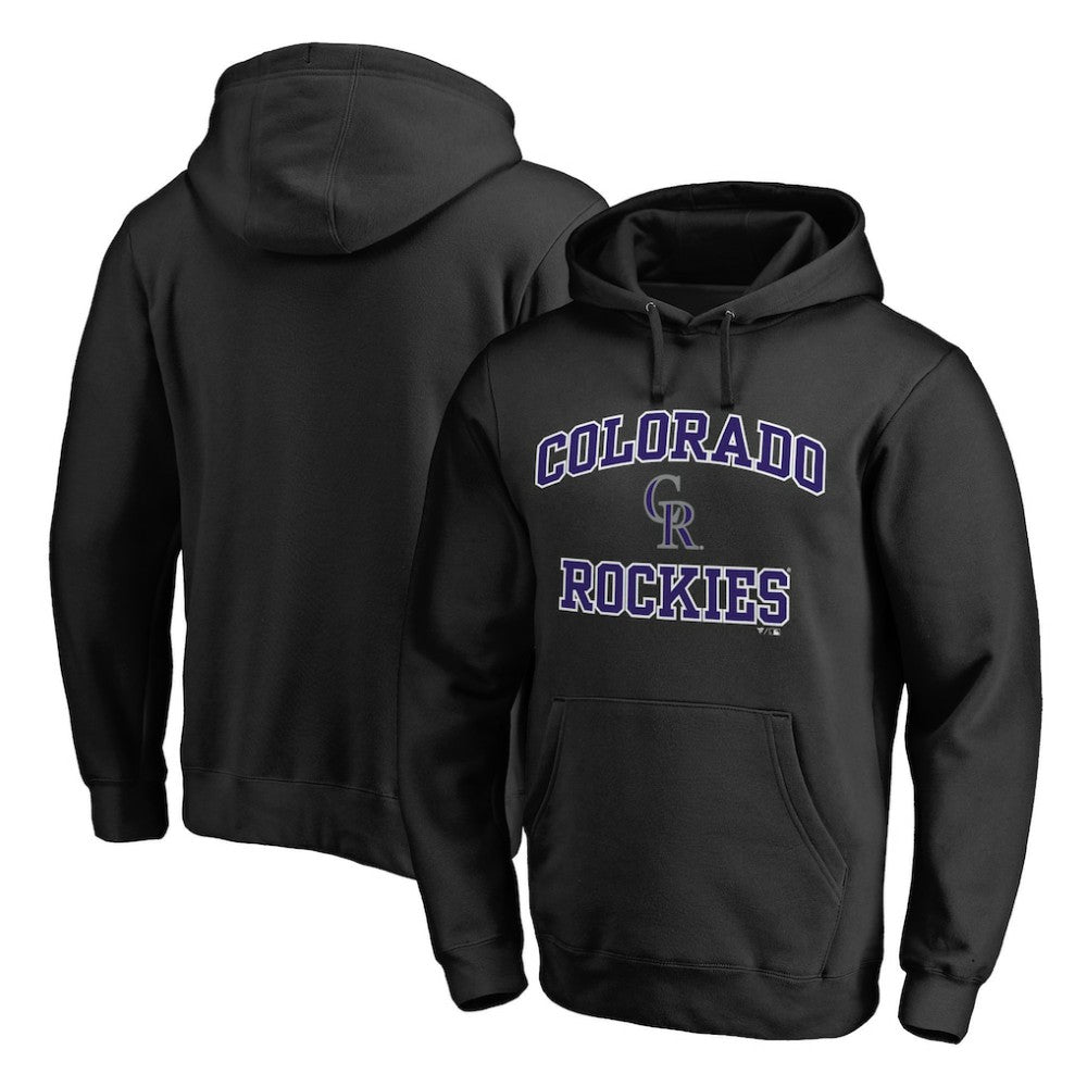 Colorado Rockies Heart & Soul Pullover Hoodie - Black