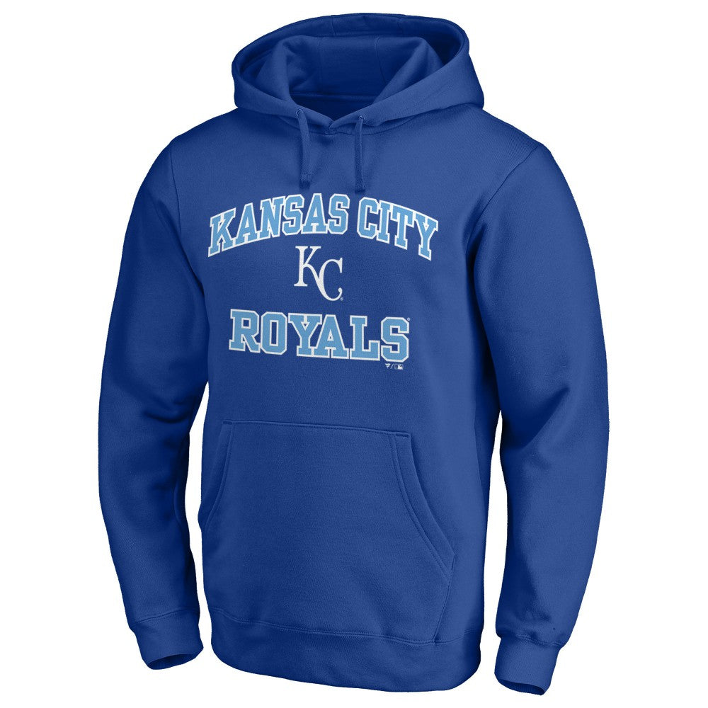 Kansas City Royals Heart & Soul Pullover Hoodie - Royal