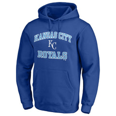 Kansas City Royals Heart & Soul Pullover Hoodie - Royal