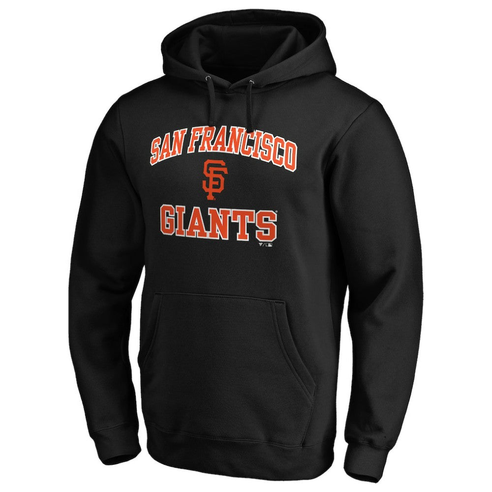San Francisco Giants Heart & Soul Pullover Hoodie - Black