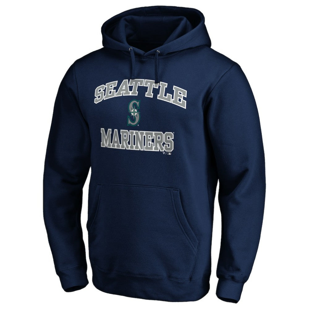 Seattle Mariners Heart & Soul Pullover Hoodie - Navy