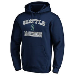 Seattle Mariners Heart & Soul Pullover Hoodie - Navy