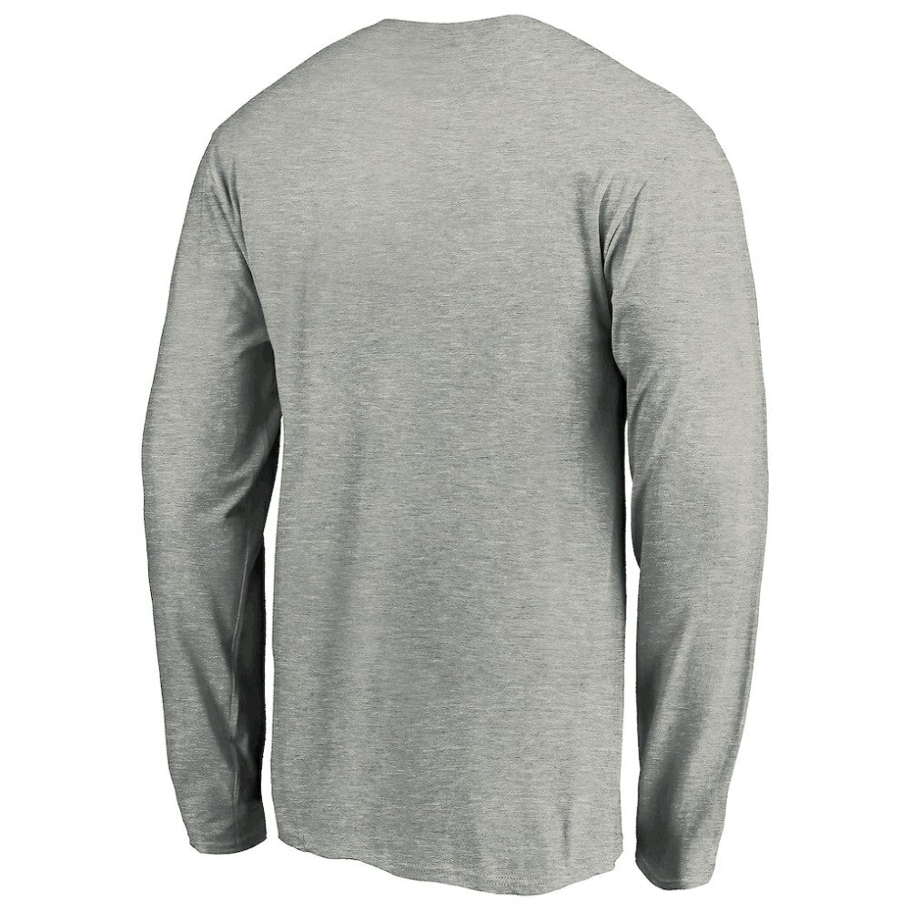 Detroit Tigers Team Heart & Soul Long Sleeve T-Shirt - Heathered Gray
