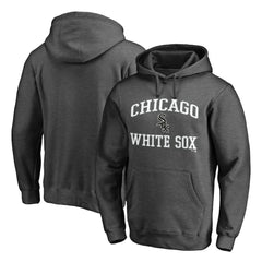 Chicago White Sox MTO Label Heart & Soul Pullover Hoodie - Charcoal