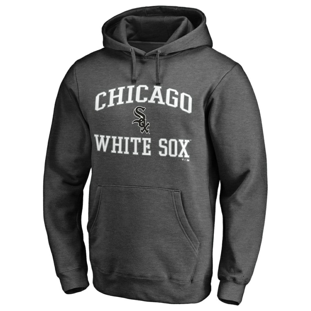 Chicago White Sox MTO Label Heart & Soul Pullover Hoodie - Charcoal