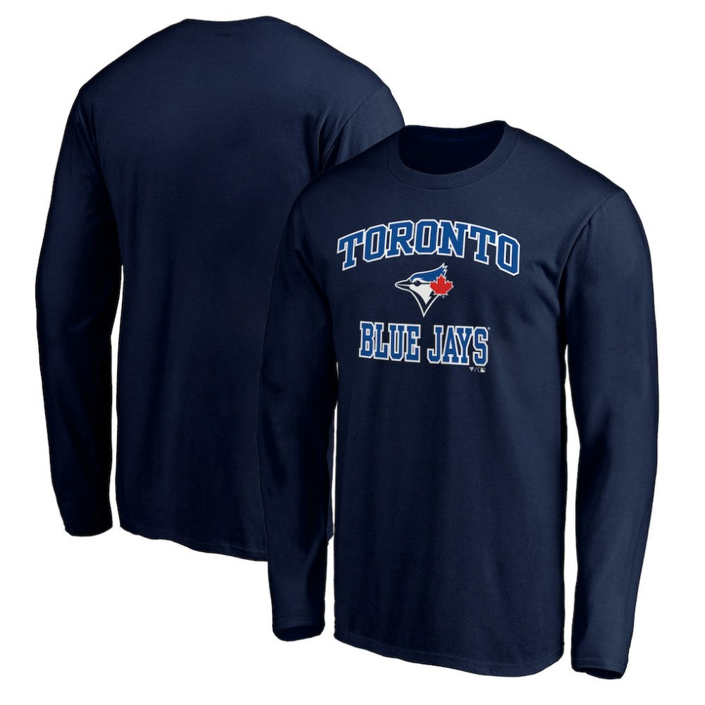 Toronto Blue Jays Team Heart & Soul Long Sleeve T-Shirt - Navy