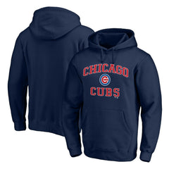 Chicago Cubs Heart & Soul Pullover Hoodie - Navy