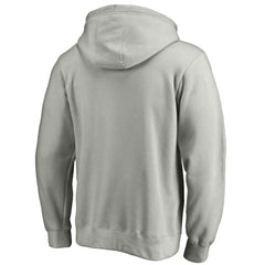New York Yankees MTO Label Heart & Soul Pullover Hoodie - Heather Gray