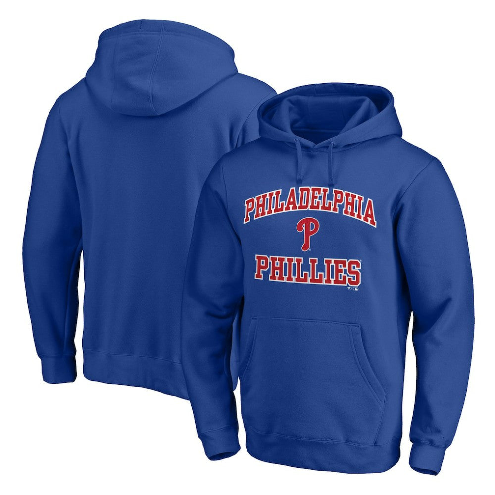 Philadelphia Phillies MTO Label Heart & Soul Pullover Hoodie - Royal