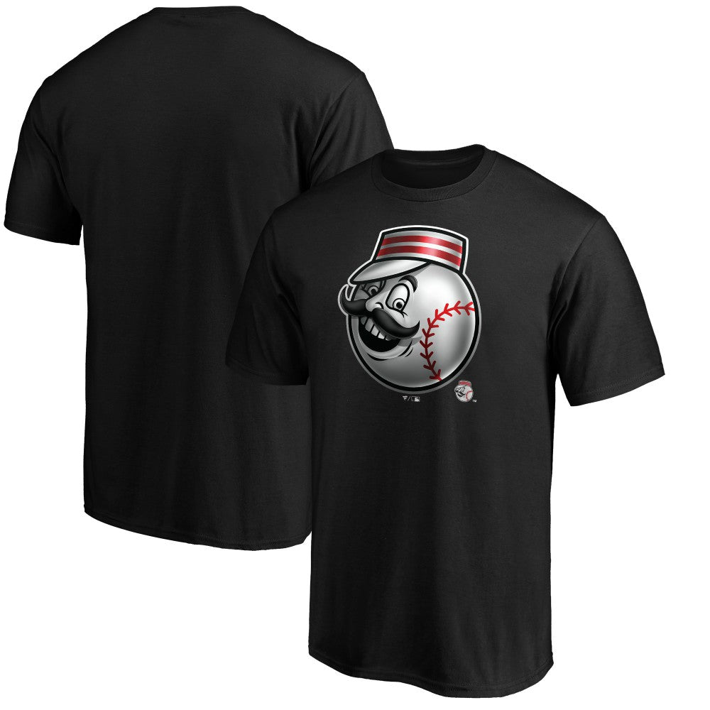 Cincinnati Reds Midnight Mascot T-Shirt - Black