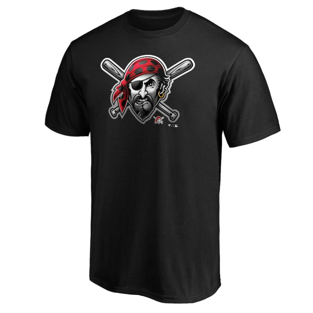 Pittsburgh Pirates Midnight Mascot T-Shirt - Black
