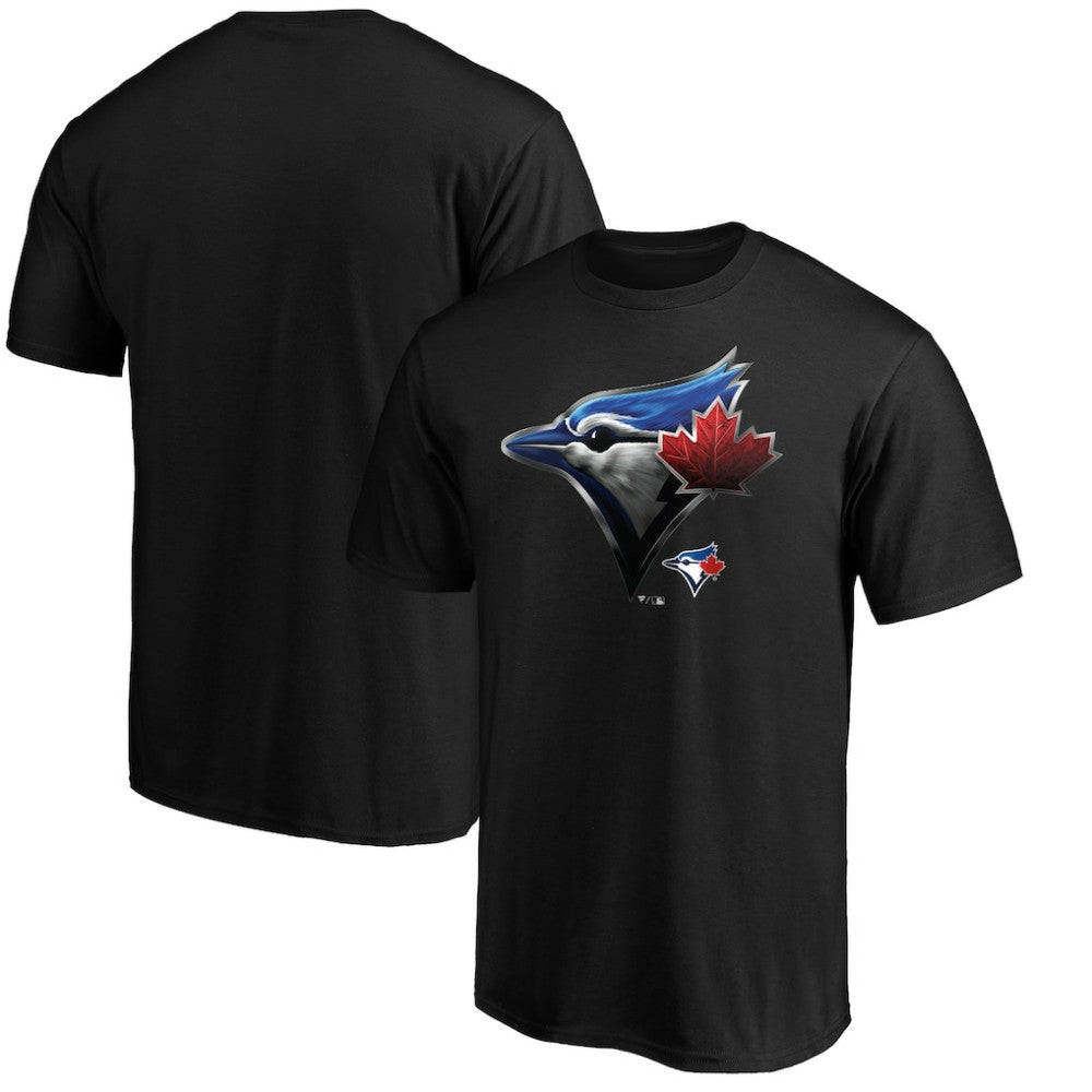 Toronto Blue Jays Midnight Mascot T-Shirt - Black