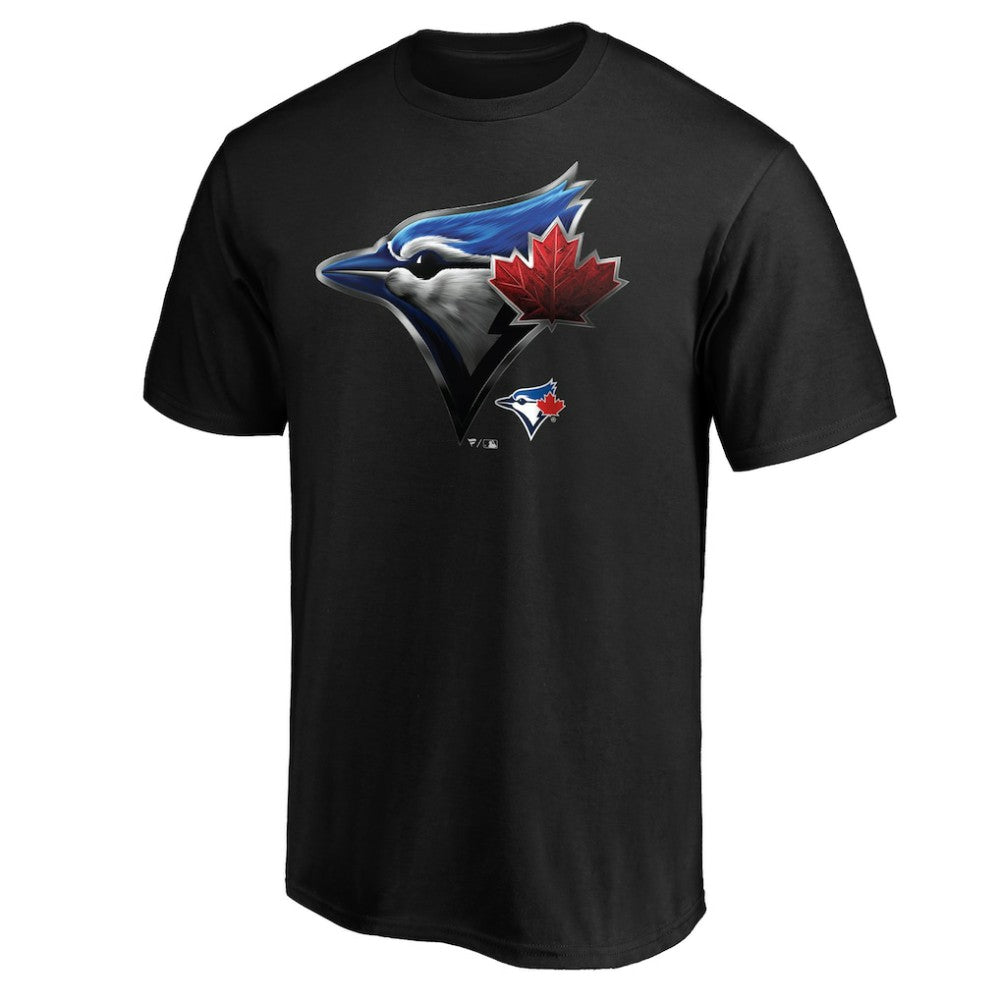 Toronto Blue Jays Midnight Mascot T-Shirt - Black