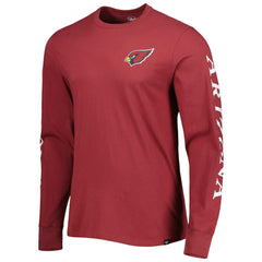 Arizona Cardinals '47 Triple Threat Franklin Long Sleeve T-Shirt - Cardinal cheap