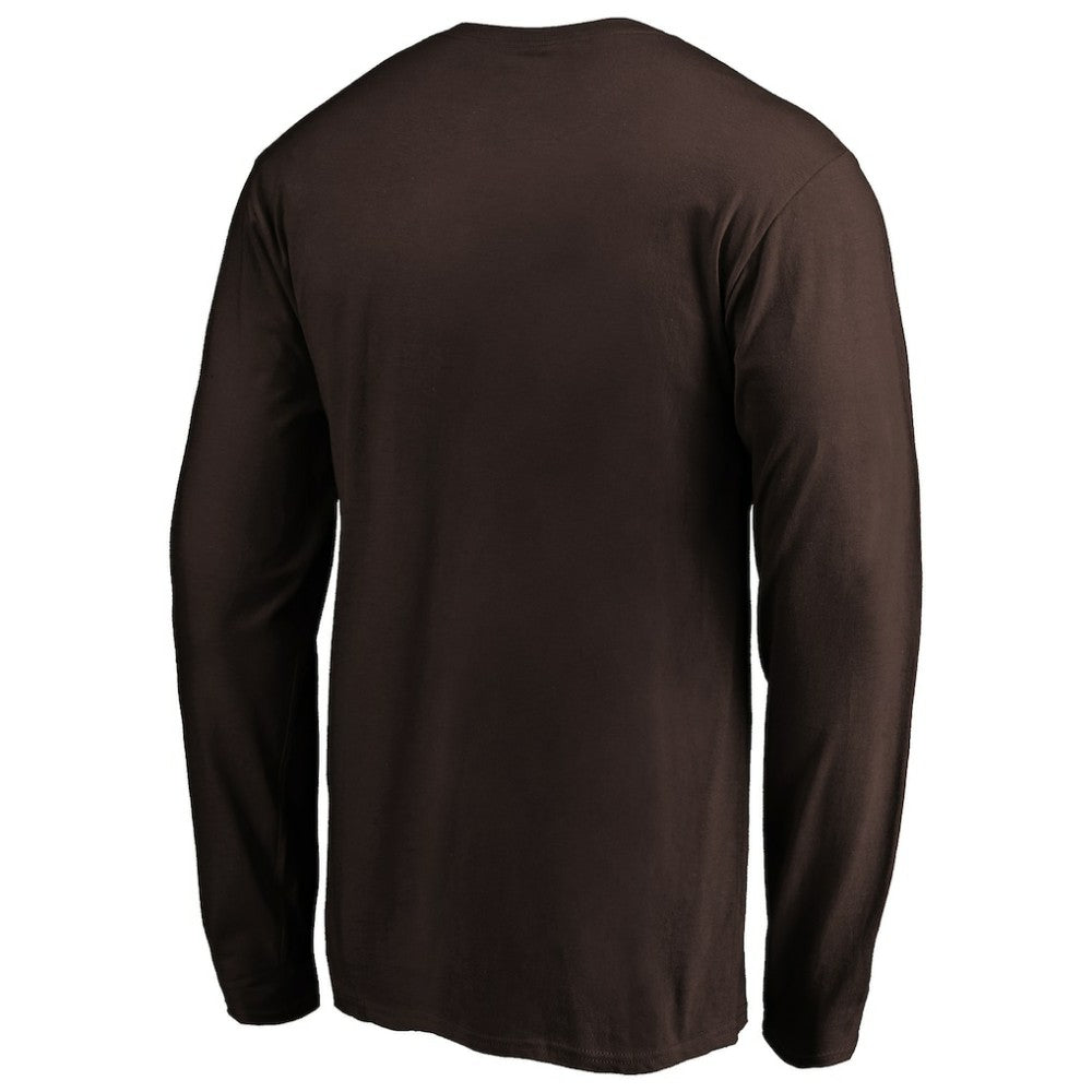 San Diego Padres Team Heart & Soul Long Sleeve T-Shirt - Brown