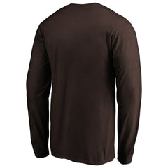 San Diego Padres Team Heart & Soul Long Sleeve T-Shirt - Brown