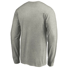 Los Angeles Angels Official Team Logo Long Sleeve T-Shirt - Heather Gray