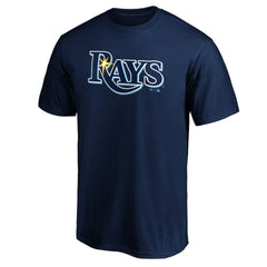 Tampa Bay Rays Official Wordmark Team T-Shirt - Navy