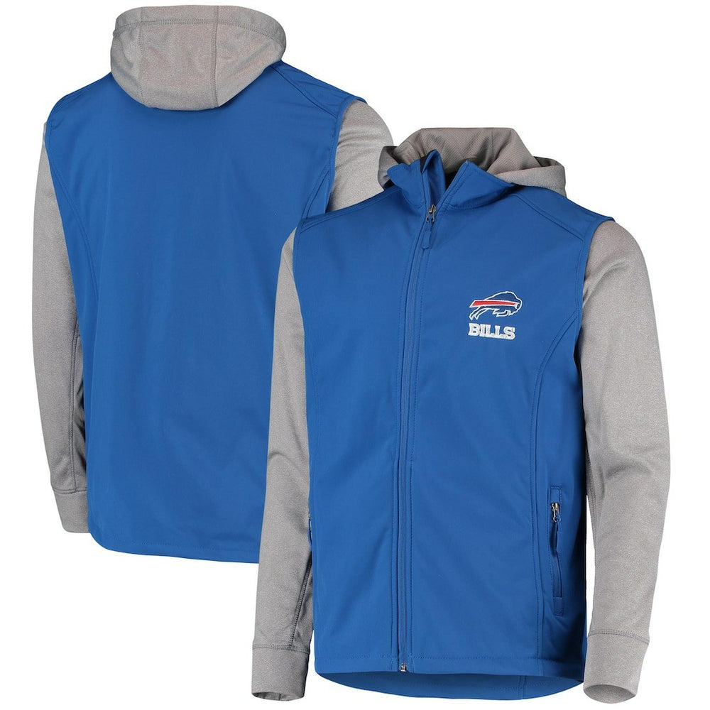 Buffalo Bills Dunbrooke Alpha Full-Zip Jacket - Royal/Gray sale