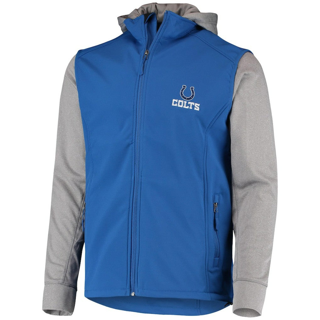 Indianapolis Colts Dunbrooke Alpha Full-Zip Jacket - Royal/Gray discount