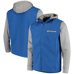 Los Angeles Rams Dunbrooke Alpha Full-Zip Jacket - Royal/Gray sale
