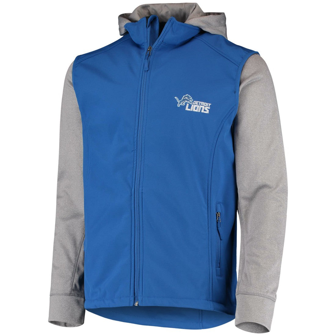 Detroit Lions Dunbrooke Alpha Full-Zip Jacket - Blue/Gray for sale