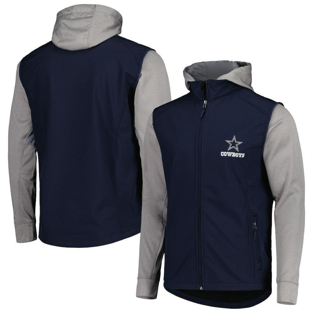 Dallas Cowboys Dunbrooke Alpha Full-Zip Jacket - Navy for sale