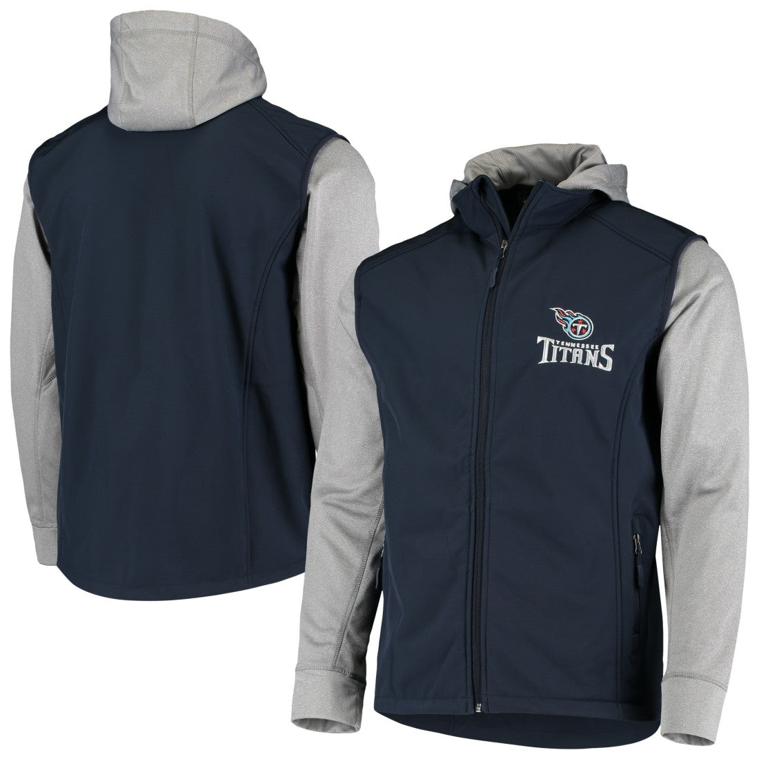 Tennessee Titans Dunbrooke Alpha Full-Zip Jacket - Navy/Gray on sale