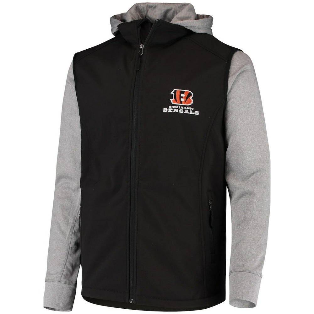 Cincinnati Bengals Dunbrooke Alpha Full-Zip Jacket - Black/Gray on sale
