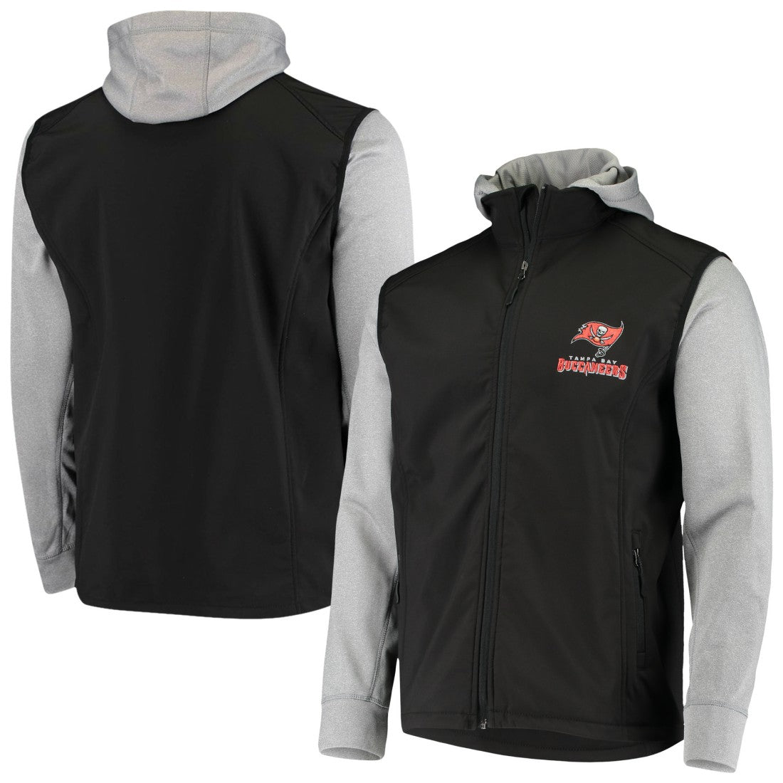 Tampa Bay Buccaneers Dunbrooke Alpha Full-Zip Jacket - Black/Gray cheap