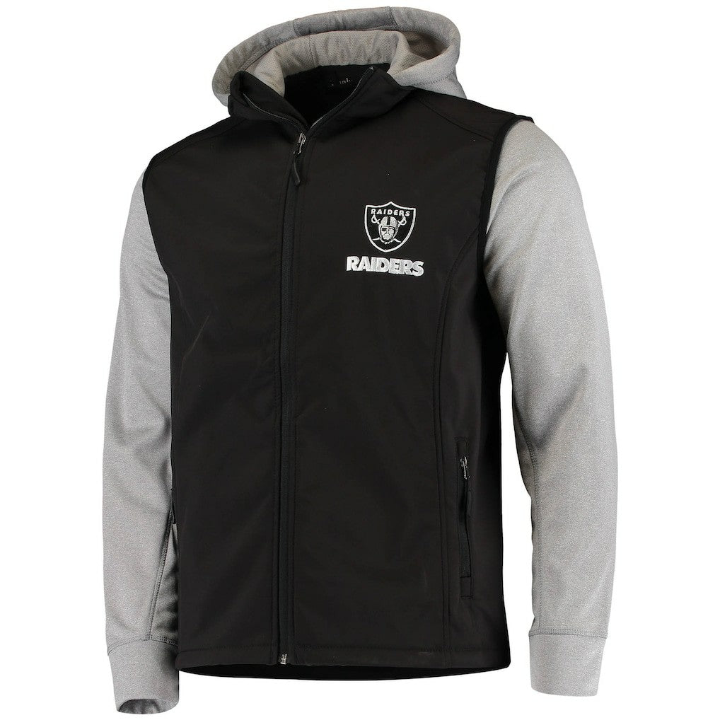 Las Vegas Raiders Dunbrooke Alpha Full-Zip Jacket - Black/Gray online