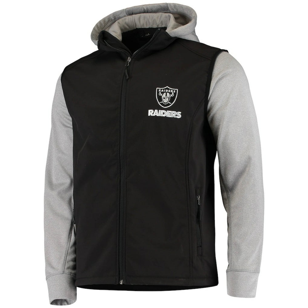 Las Vegas Raiders Dunbrooke Alpha Full-Zip Jacket - Black/Gray online